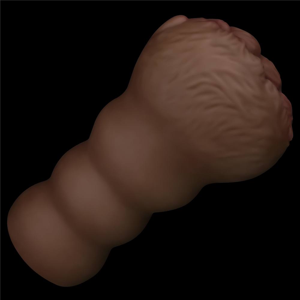 Highly detailed and expertly hand crafted, this realistic al... Lovetoy - Alien's Pie Masturbator #3 - Brown photo-4