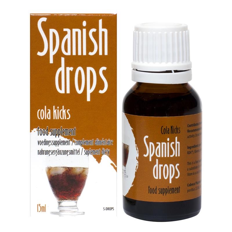 The Spanish Drops Cola Kicks with the exciting taste of cola... Cobeco - Spanish Fly Cola Kiks - 15ml photo-3