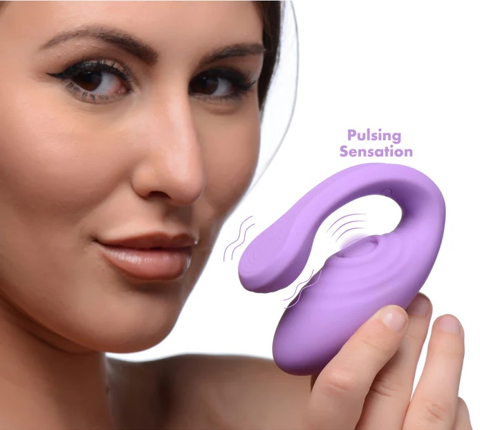 Prepare yourself for orgasmic thrills from this Pulse Pro cl... Inmi - Pulse Pro Clit Stim Vibe - Purple photo-3