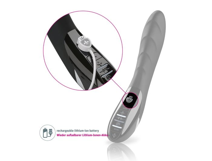 The first of his kind: Sizzling Simon is unprecedented, beca... Mystim - Sizzling Simon Estim Vibrator - Black photo-6
