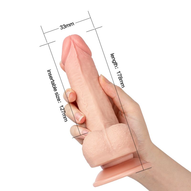 Realistic sliding skin dildo
Mr.Flex is an incredibly re... Okinsei - 7" Mr.Flex Dildo - Skin photo-14