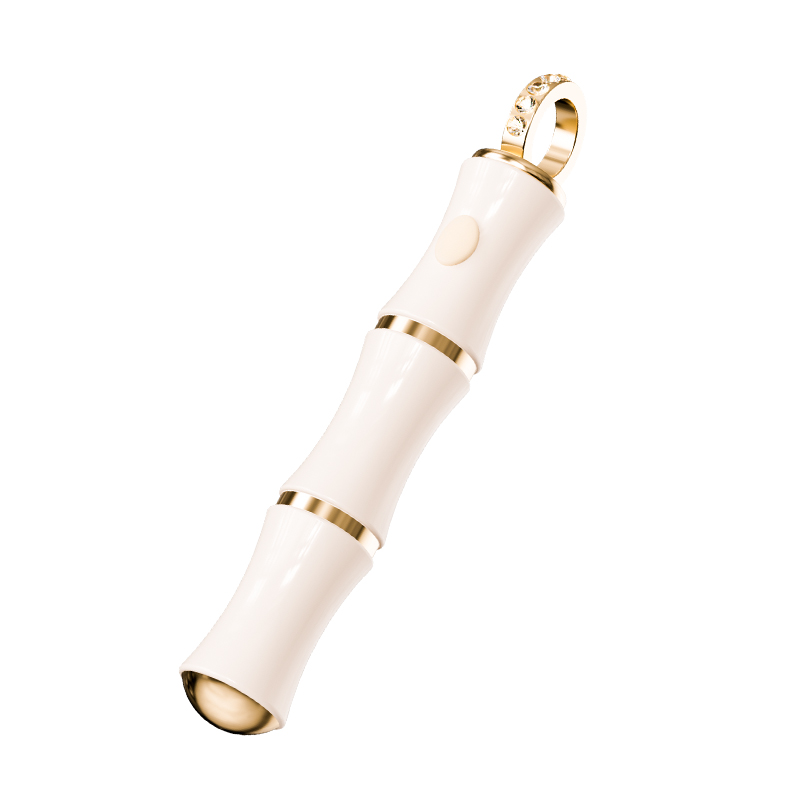 The Svakom Zhuyi Secret Bamboo Necklace Vibrator is an elega... SVAKOM - Zhuyi Bamboo Necklace Vibe - White photo-2