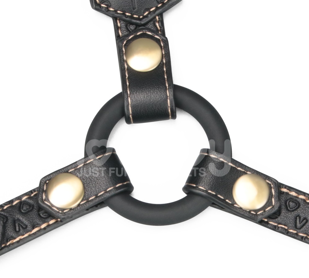 Unleash the essence of edgy luxury with our Rebellion Reign ... Lovetoy - Rebellion Reign Full Body Harness - Black photo-6