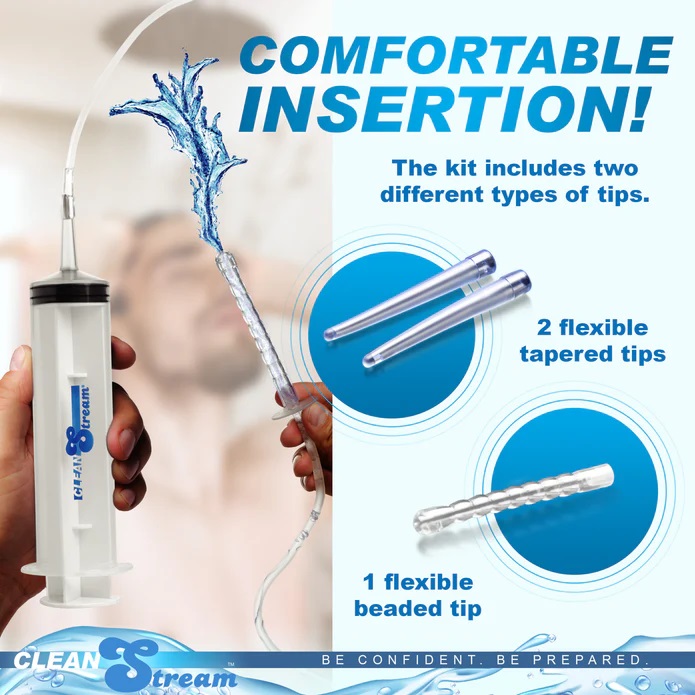 Make things easy. When you want to rinse your booty out with... CleanStream - Enema Syringe w Attachments photo-7