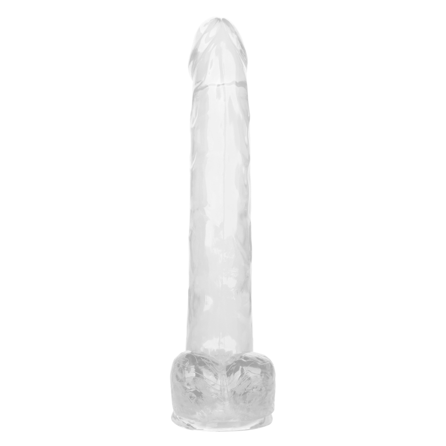 You’re all about the size of your pleasure and the CalExotic... CEN - Size Queen 10" Dildo - Clear photo-3
