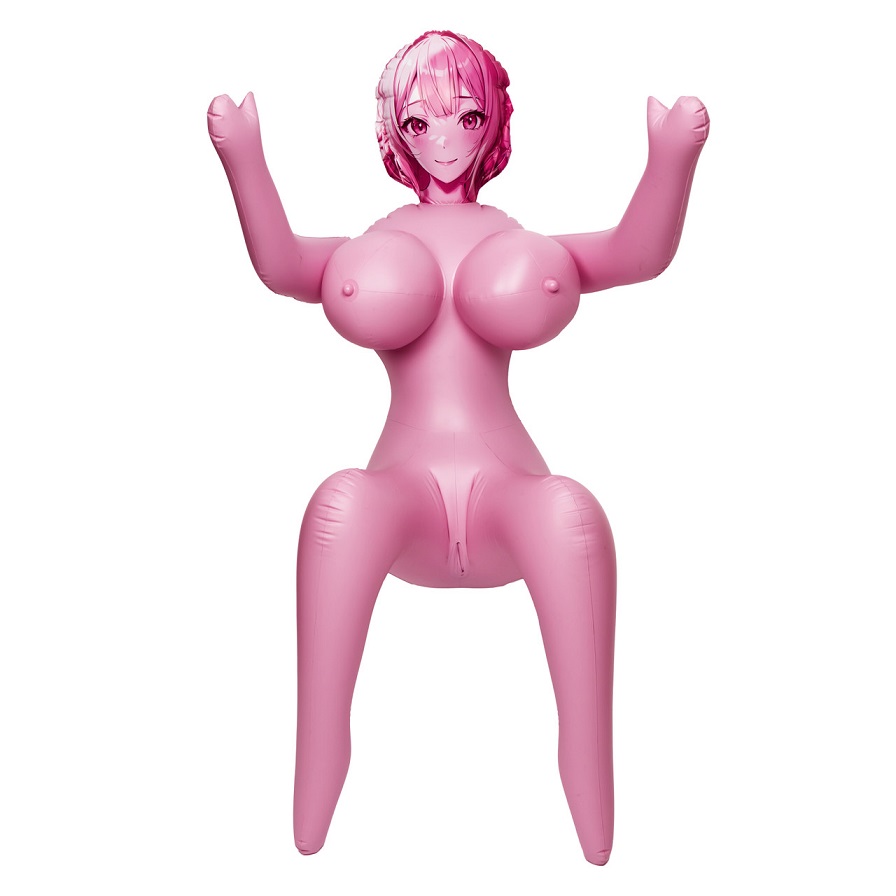 Indulge in your wildest fantasies with the ANIME Back Door L... CEN - Anime Mimi Inflatable Doll - Pink photo-4