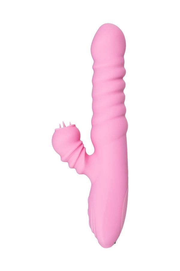 This rotating and heating rabbit vibrator has a unique clito... JOS - Lixy Up&Down Vibrator - Pink photo-3