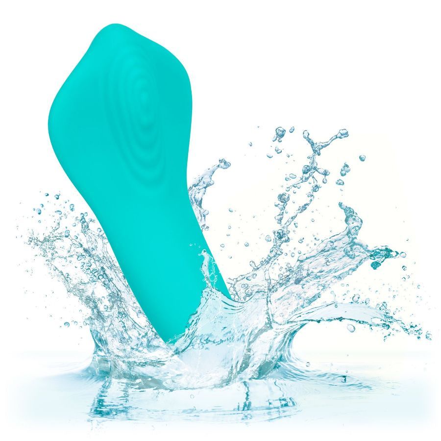 Slip the tickling Slay Pleaser into your purse or handbag fo... CEN - Slay PleaseMe Panty Vibe - Teal photo-10