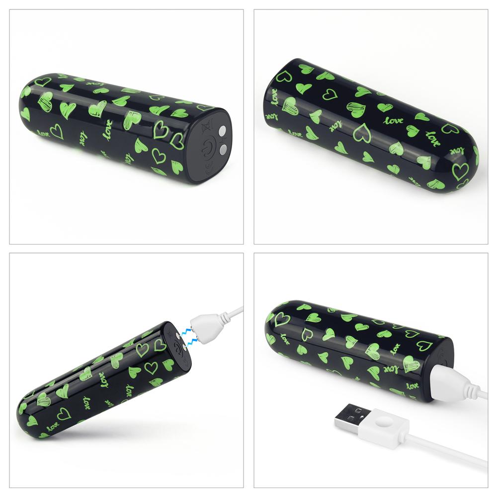 Rechargeable Glow-in-the-dark Massager is sized to stay at y... Lovetoy - Glow In Dark Mini Massager photo-10