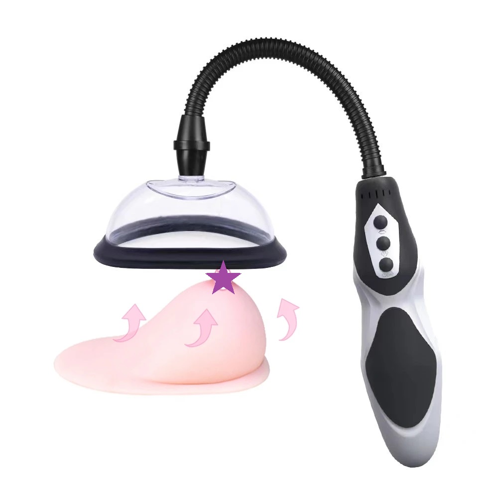 Two different pump cup, breast sucker and pussy sucker, two ... Canwin - Pussy Pump Rechargeable photo-6