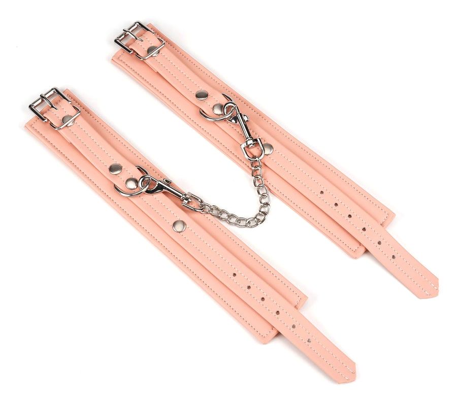 Weather resistance (hydrolysis resistance, UV resistance, sa... Liebe Seele - Organosilicon Ankle Cuffs - Pink photo-2