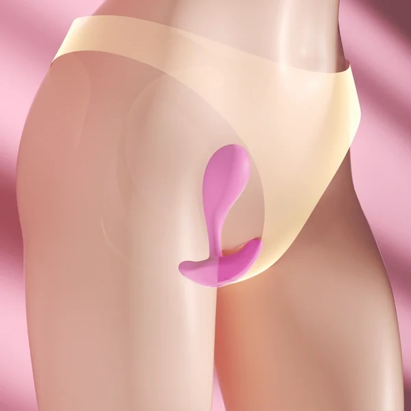 Designed with hands-free enjoyment in mind, OLY 2 features a... Honey Play Box - Oly 2 Sensing App Vibrator - Pink photo-3