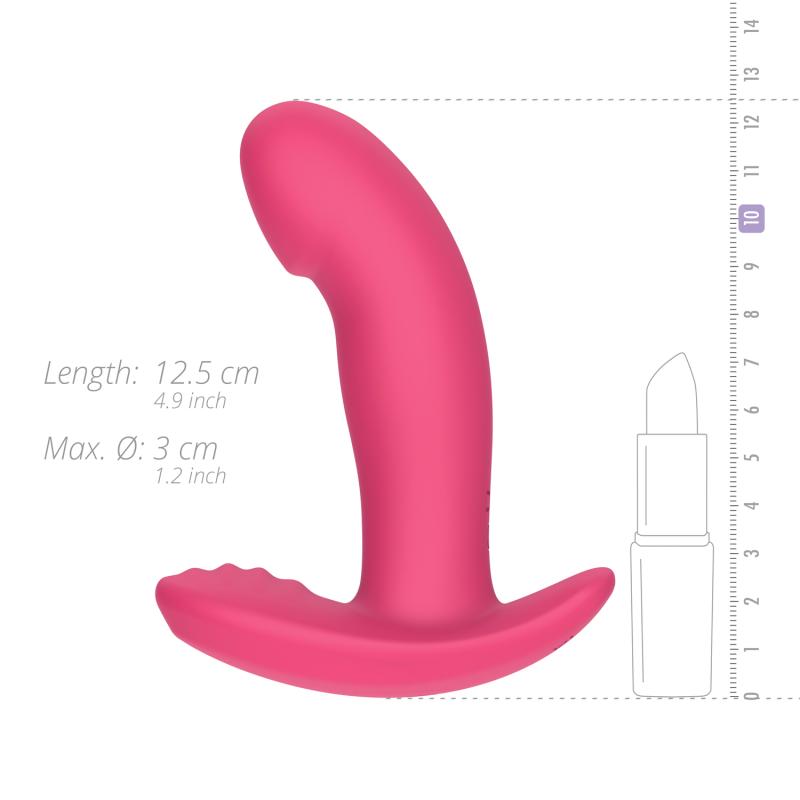 This Wearable Vibrator is perfect for stimulation of multipl... Easytoys - Ivy APP EasyConnect Wearable Vibe - Pink photo-9