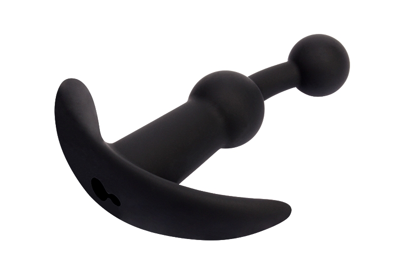 Phthalates Free, Waterproof, 10 Frequency Vibration, Unisex,... Chisa - Playful Beaded Anal Vibe - Black photo-4