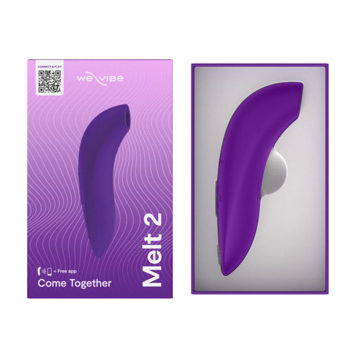 We-Vibe Melt 2 空氣吸啜陰蒂震動器專為提升伴侶間的親密體驗而設計。採用專利 Pleasure Air™ 技... We-Vibe - Melt 2 - Purple 照片-13