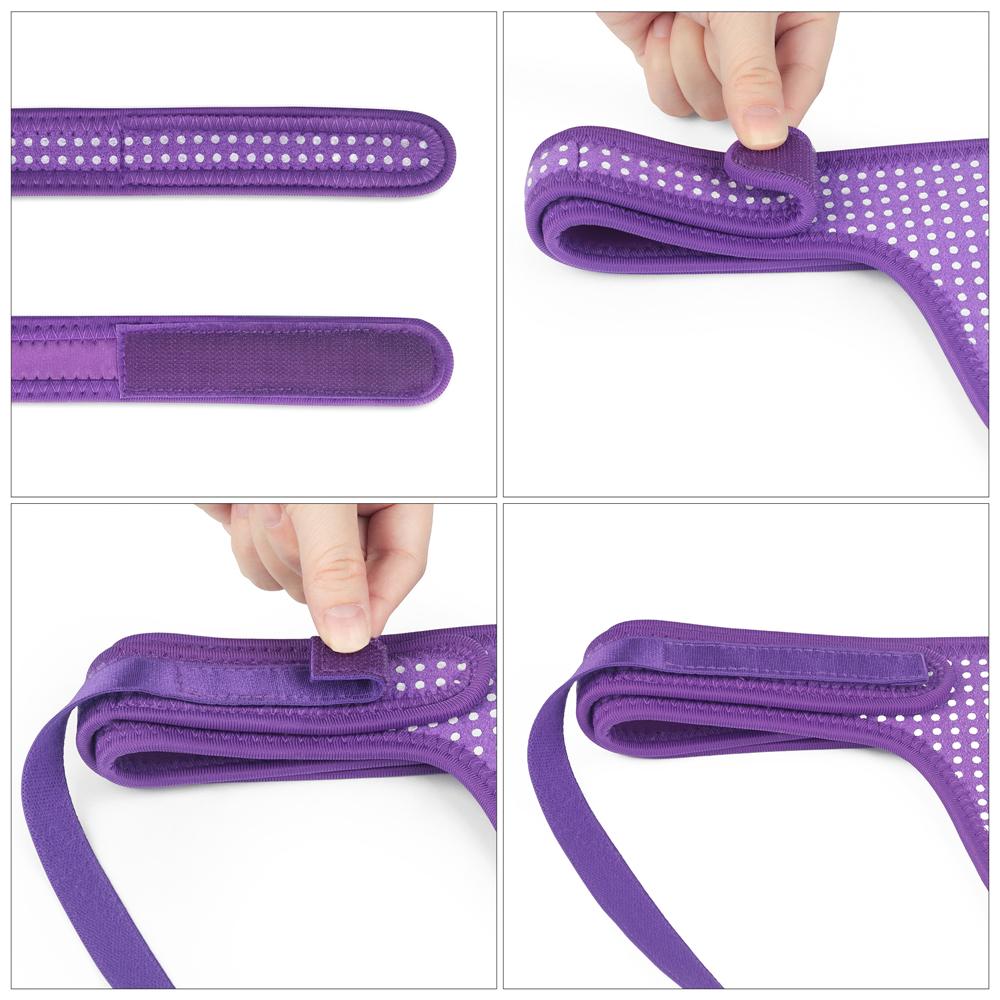 Easy off / Easy on adjustable strap on harness
Designed to f... Lovetoy - Polka Dots Easy Strap-On Harness - Purple photo-9