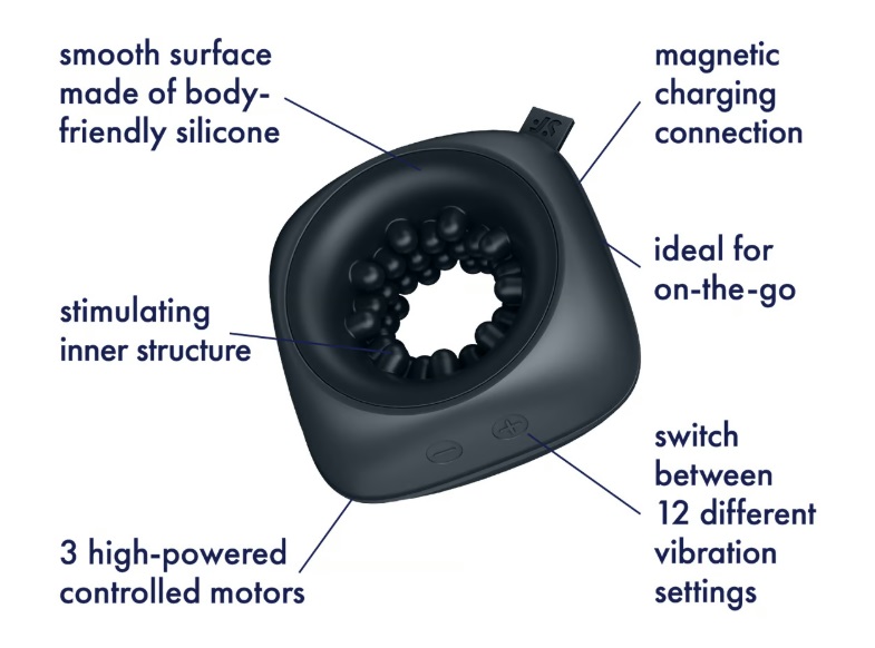 Satisfyer Ring Stroker: Pocket-sized masturbator
With its sm... Satisfyer - Ring Stroker - Black photo-5