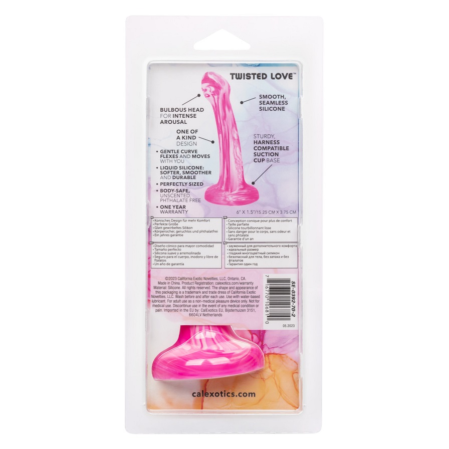 Introducing the Twisted Love Twisted Bulb Tip Probe, a luxur... CEN - Twisted Bulb Anal Plug - Pink photo-10