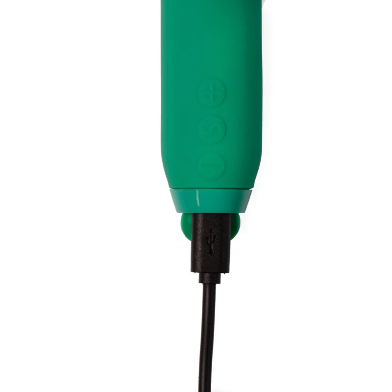 Meet Amour, a heart-shaped tip bullet that gives playful, fl... Je Joue - Amour Bullet Vibrator - Green photo-4