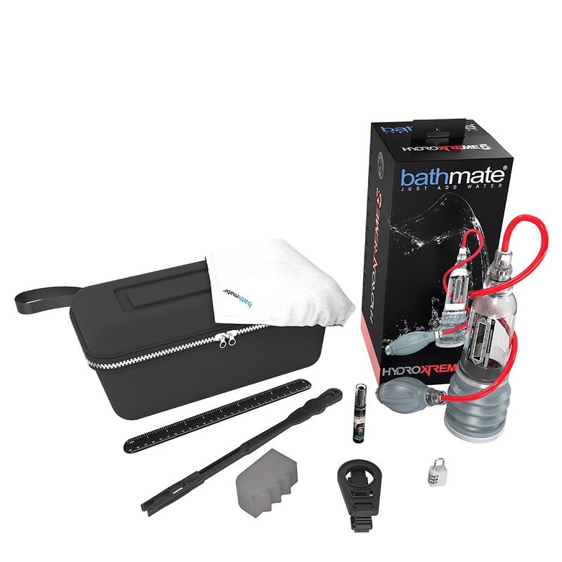 Designed for a penis size of up to 5" when erect, the X... Bathmate - HydroXtreme 5 - Clear photo-5
