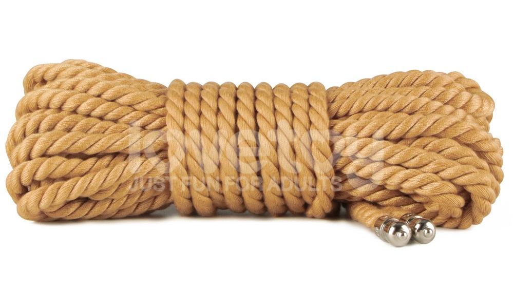 Connect on a more profound level with our Rebellion Reign Na... Lovetoy - Rebellion Reign Bondage Rope 10m - Natural photo-7