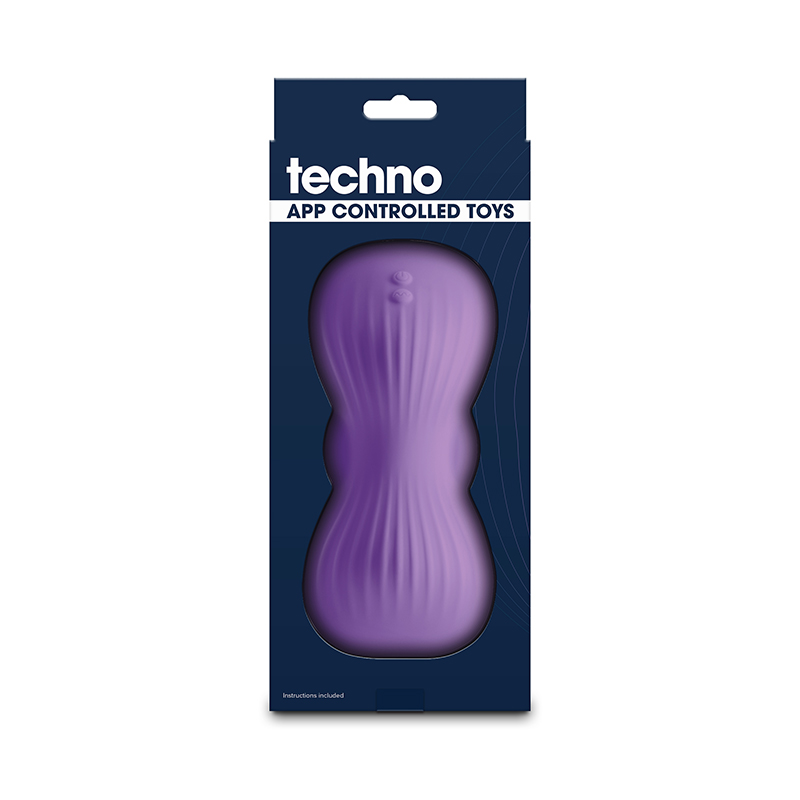 Trap by Techno - hands-free grinding pad that can be operate... NS Novelties - Techno Trap Grinder App Control - Purple photo-4