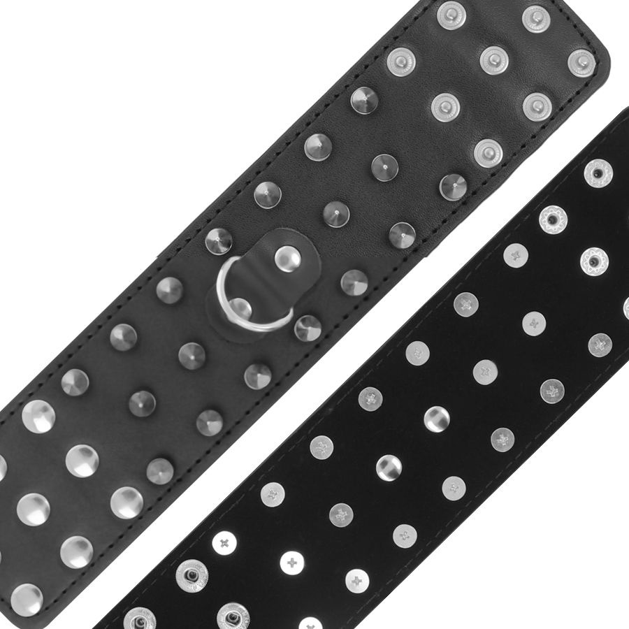 Elegant handcuffs to fully enjoy the most fantastic experien... Darkness - Handcuffs w Spikes - Black photo-4