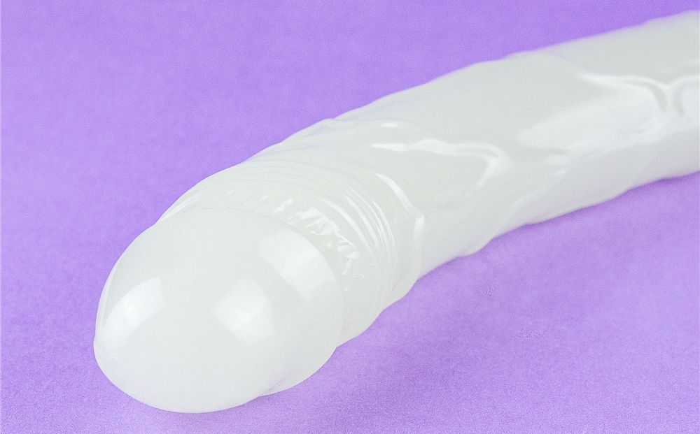 Illuminate your darkest pleasures with Lumino play dildo.
Lu... Lovetoy - 14" Lumino Play Double Dildo - Clear photo-9