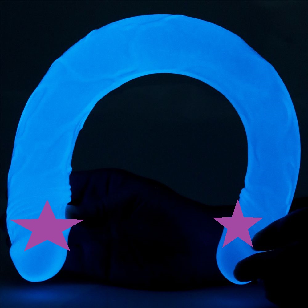 Illuminate your darkest pleasures with Lumino play dildo.
Lu... Lovetoy - 14" Lumino Play Double Dildo - Clear photo-2