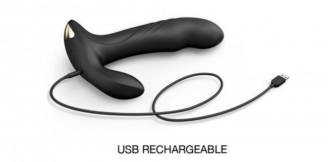 As an improved prostate massager equipped with three motors,... Dorcel - Multi P-Joy Anal Vibe - Black photo-4