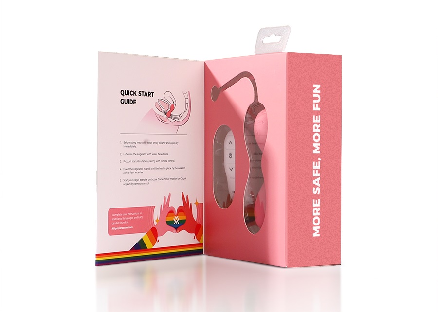 Introduce the Arosum Kegelator, a versatile vibrator that of... Arosum - Kegelator G-Spot Massager - Pink photo-8