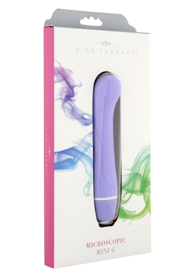 Fully waterproof
Quiet yet powerful vibration
7 controlled v... Vibe Therapy - Microscopic Mini G - Purple photo-2