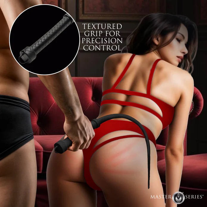We're not going to sugar coat it; this whip has quite th... Master Series - Viper Tail Whip - Black photo-4