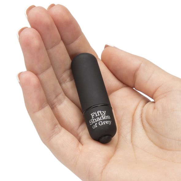 Induce exquisite arousal and build to a blissful conclusion ... Fifty Shades of Grey - Bullet Vibrator - Black photo-2