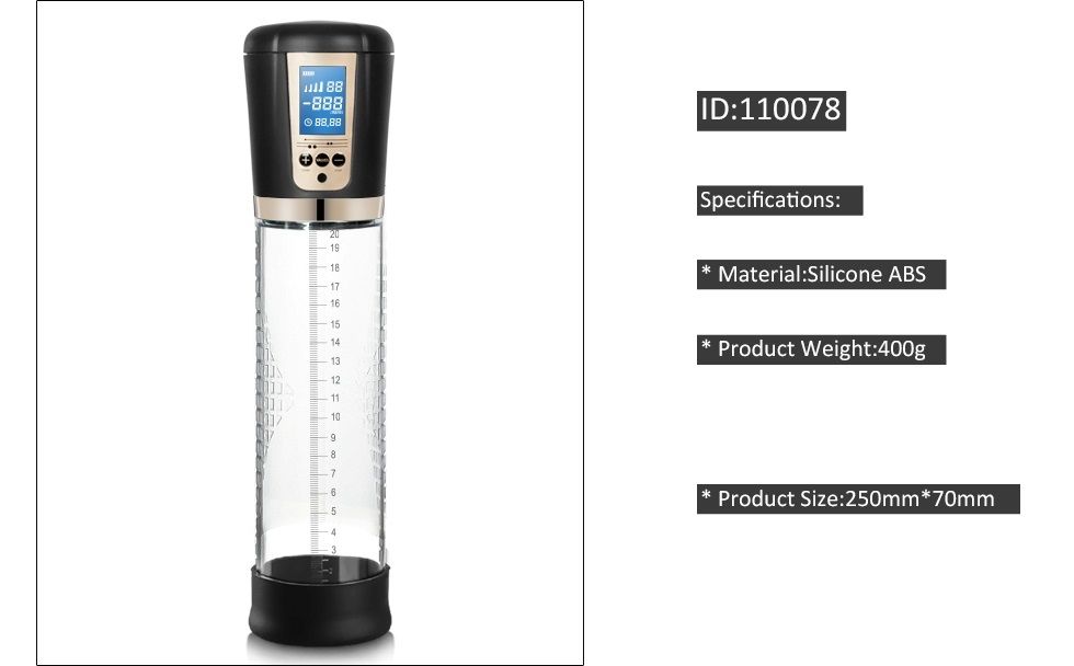 Canwin - Penis Pump Auto/w LCD Display Canwin - Penis Pump Auto/w LCD Display photo-5