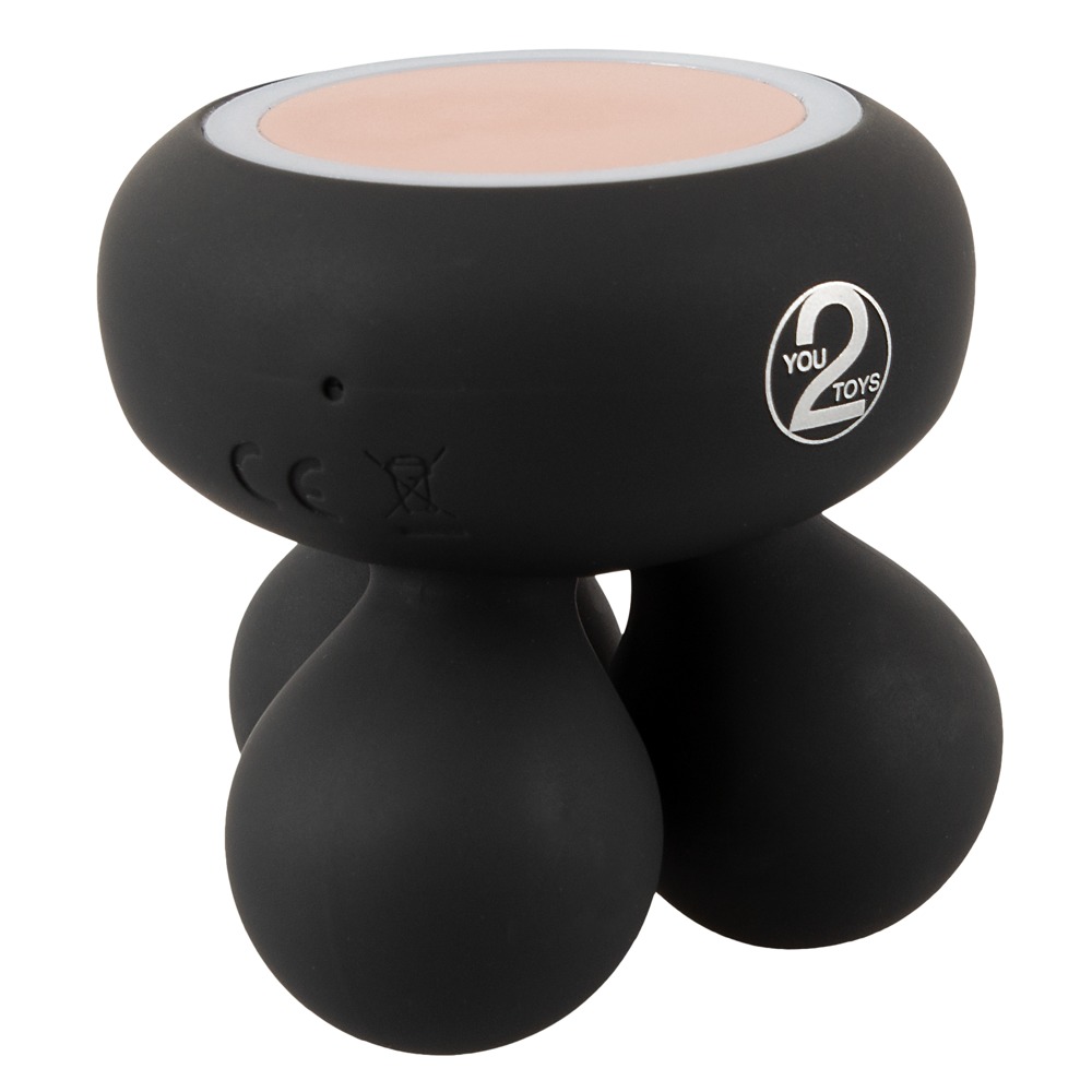 Massages and stimulates with a warming function & deep vibra... Cupa - Warming Mini Massager - Black photo-3