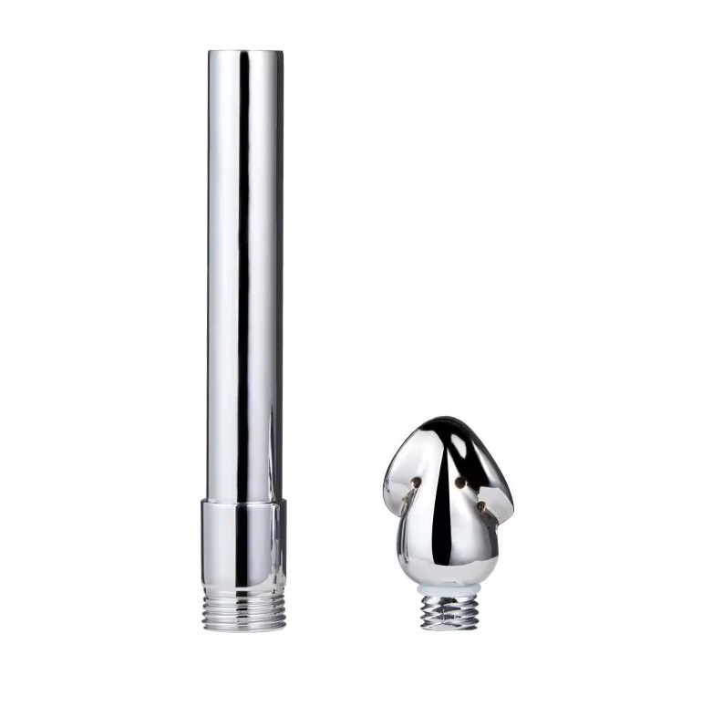 Metal glans anus irrigator enema and back court cleaner
Mat... MT - Glans Anal Enema Shower - Silver photo-6