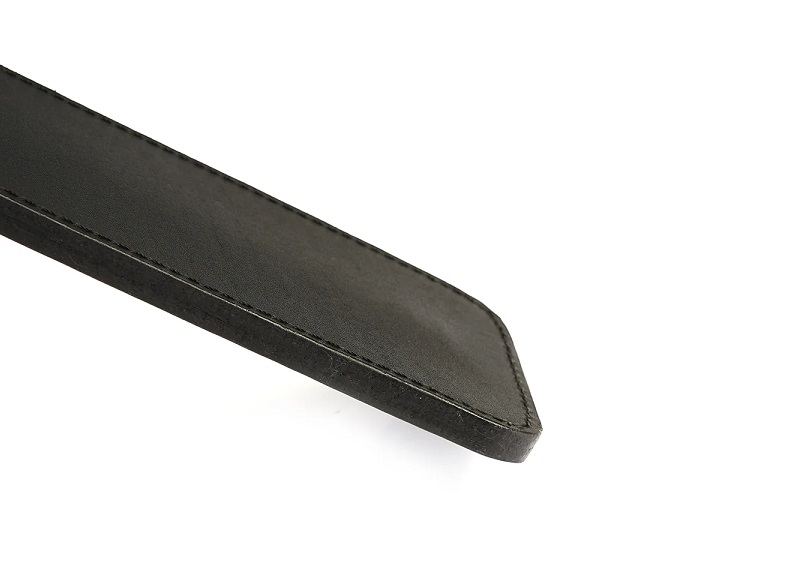 Samurai-inspired bondage accessories, embodying the spirit o... Liebe Seele - Samurai Leather Paddle - Black photo-3