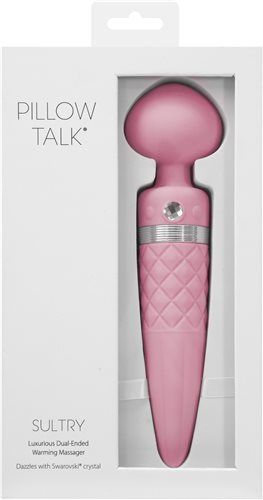 Pillow Talk - Sultry 旋转按摩棒 - 粉红色 照片