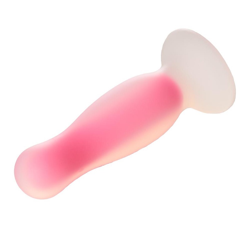 Glow-in-the-dark anal plug from Dream Toys' label Radian... Dreamtoys - Radiant Glow Plug L - Pink photo-3