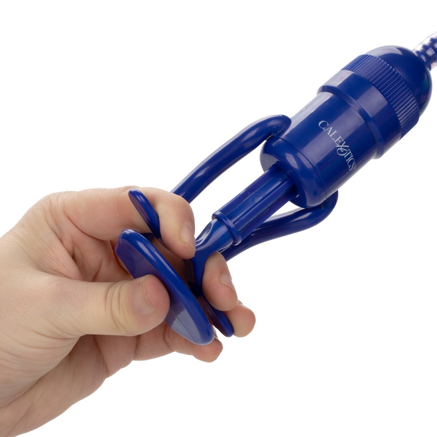 Extend toward uncharted territories and expand sexual desire... CEN - Admiral Sta-Hard Pump - Blue photo-3