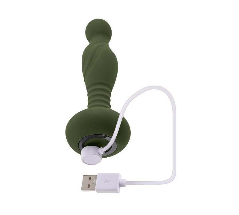 Take command with The General - a sturdy, dual-motor toy wit... Gender X - The General Anal Vibrator - Green photo-9