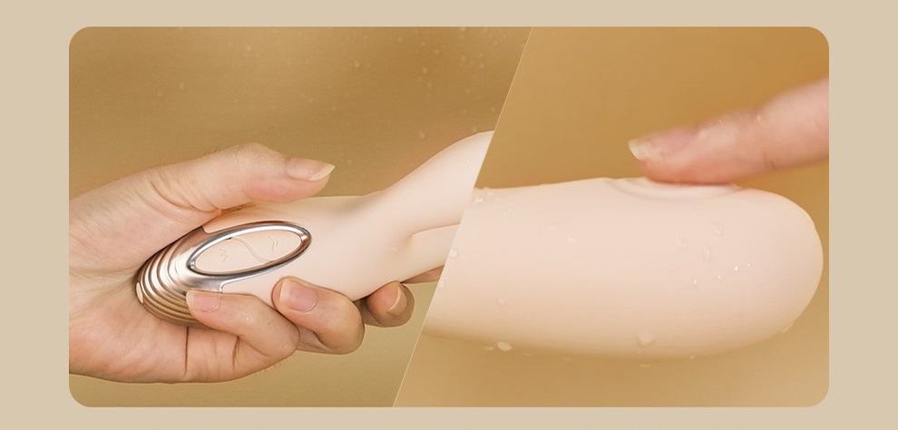 5 Flapping modes
5 Vibration modes
IPX6 waterproof
Clitoris ... Drywell - Pada Rabbit Vibrator - Milk Tea photo-4