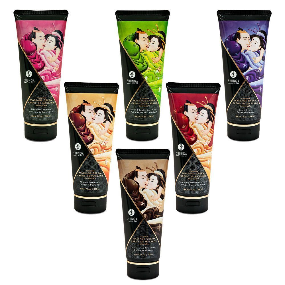 Exquisite taste
Silky smooth, edible and moisturizing
Slid... Shunga - Kissable Massage Cream Intoxicating Chocolate - 200ml photo-3