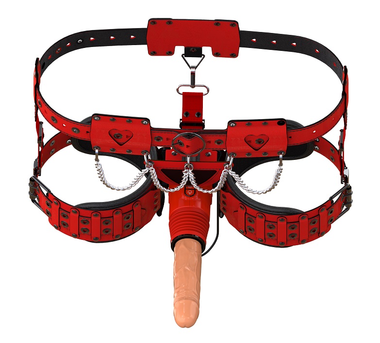 Input voltage: 100-240V,50/60HZ
Rated power: 25W
Reciprocati... Z-Sex - Sex Machine X4 Wearable - Red Flesh photo-3