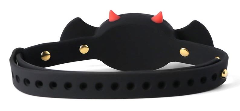 With the included QIUI app you can set yourself when you can... QIUI - Little Devil APP Controlled Collar - Black photo-3