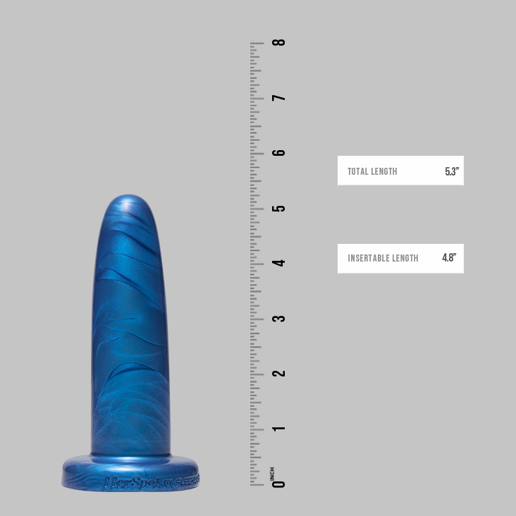 HerSpot Dildos were designed by Fleshlight co-owner Kathy Sh... HerSpot - Dildo S - Cobalt Lily photo-5