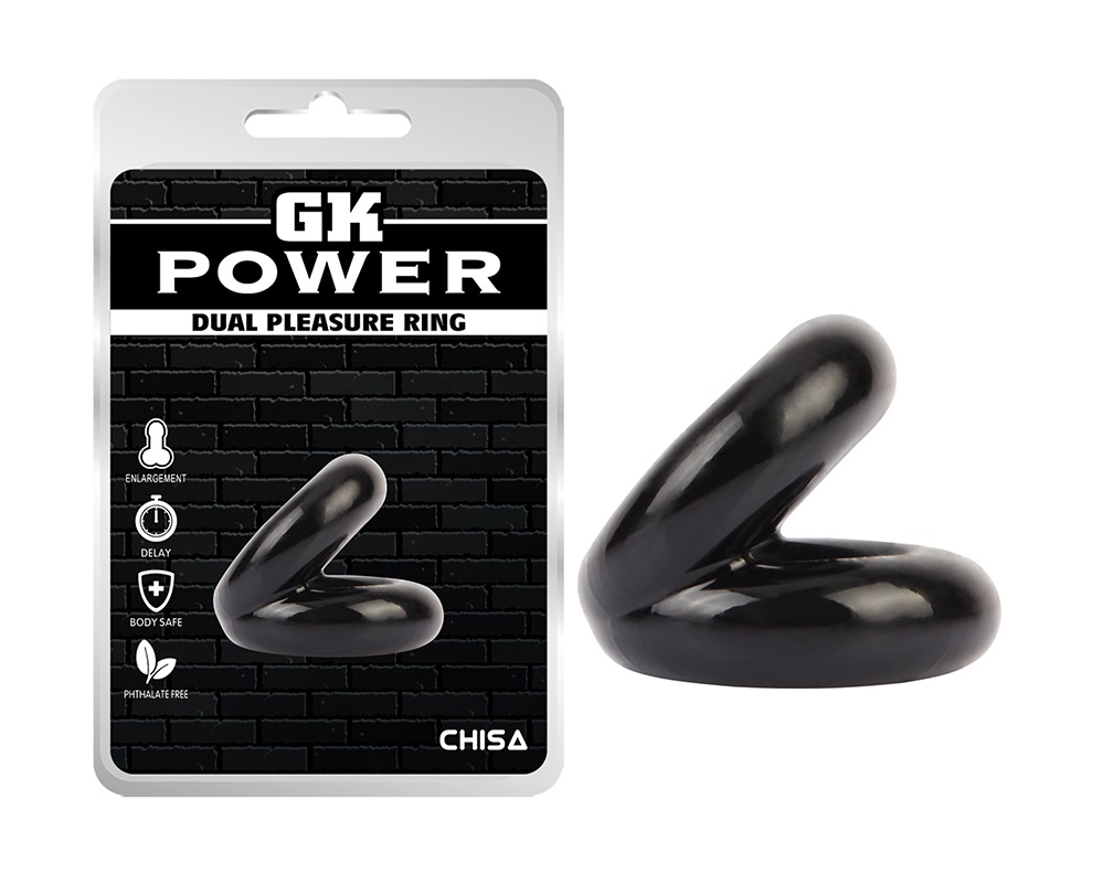 For hard and long lasting, Phthalates Free
Material: TPE
Pr... Chisa - Dual Pleasure Ring - Black photo-5