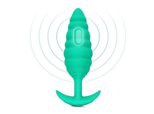 Say hello to the new b-Vibe Texture Plugs — A collection of ... B-Vibe - Twist Texture Plug - Green photo-4