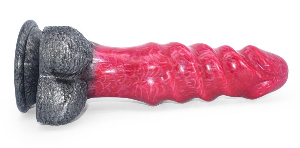 Full and round head deep thread design double friction stimu... FAAK - Spiral Dildo - Aula photo-11